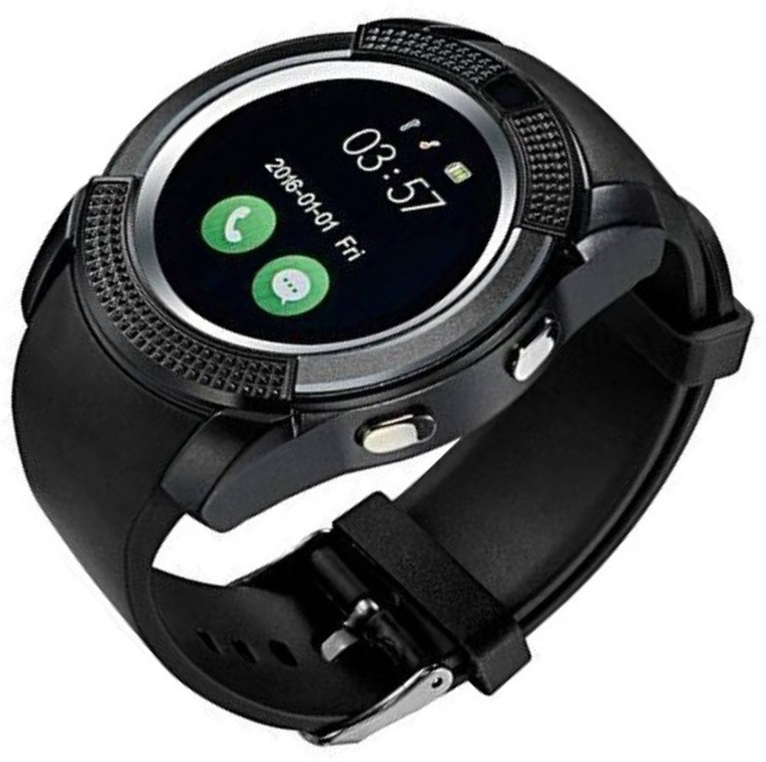 smartwatch v8 black