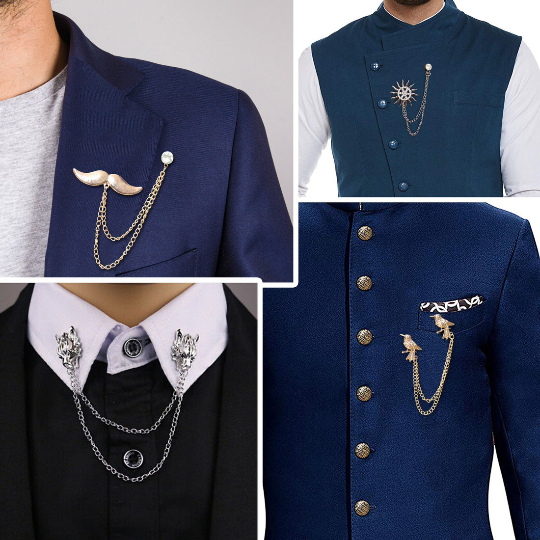 Coat brooch design Clearance