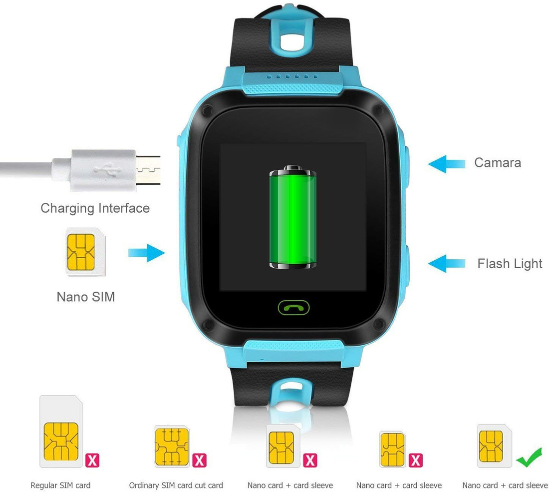 micro sim card for kids smart watch