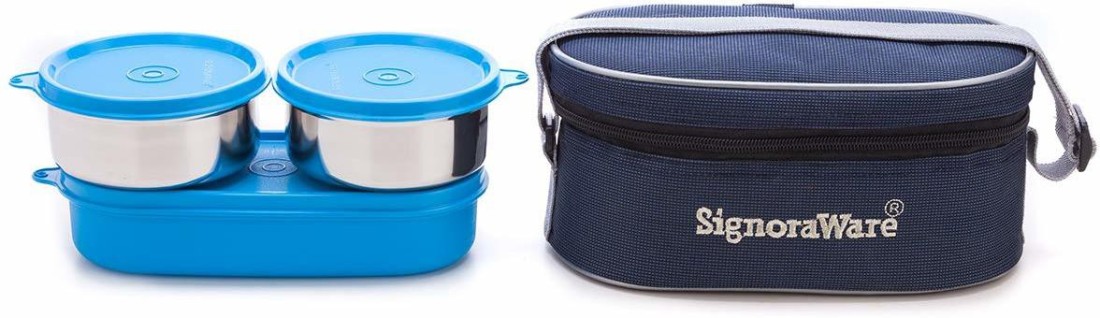 signoraware double decker lunch box