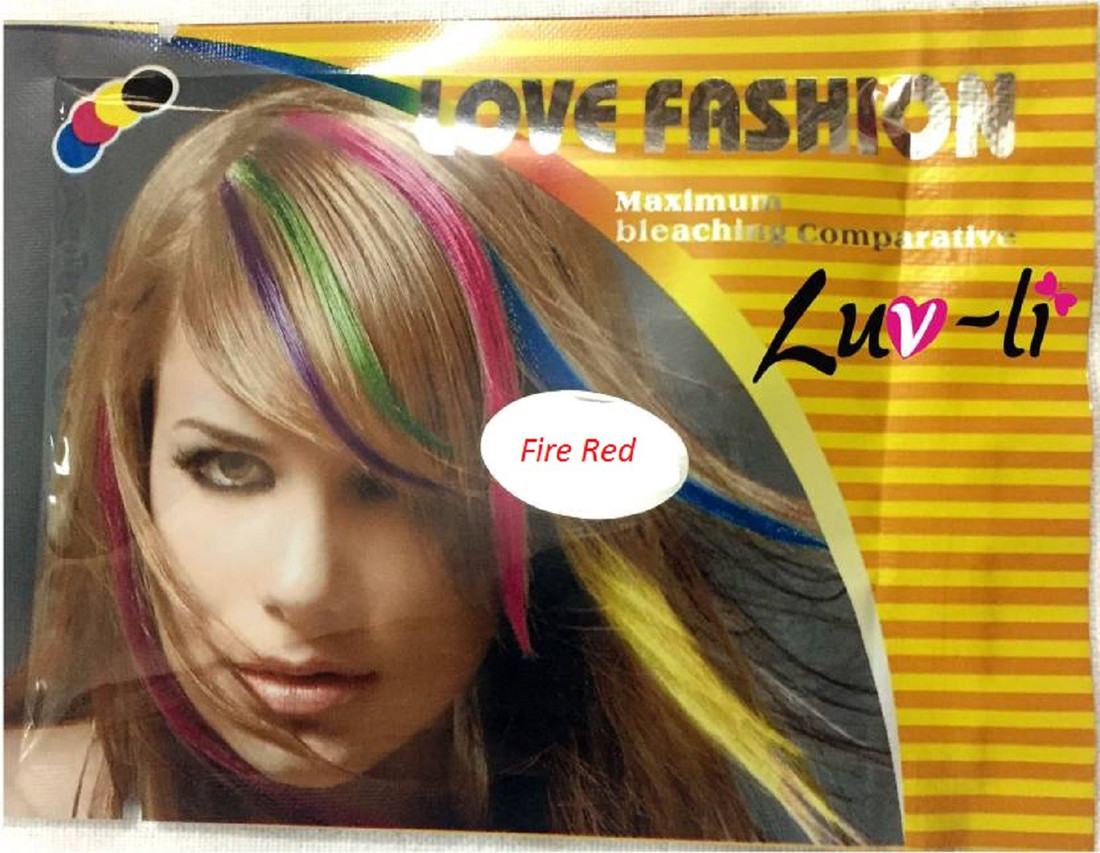hair color streaks at home