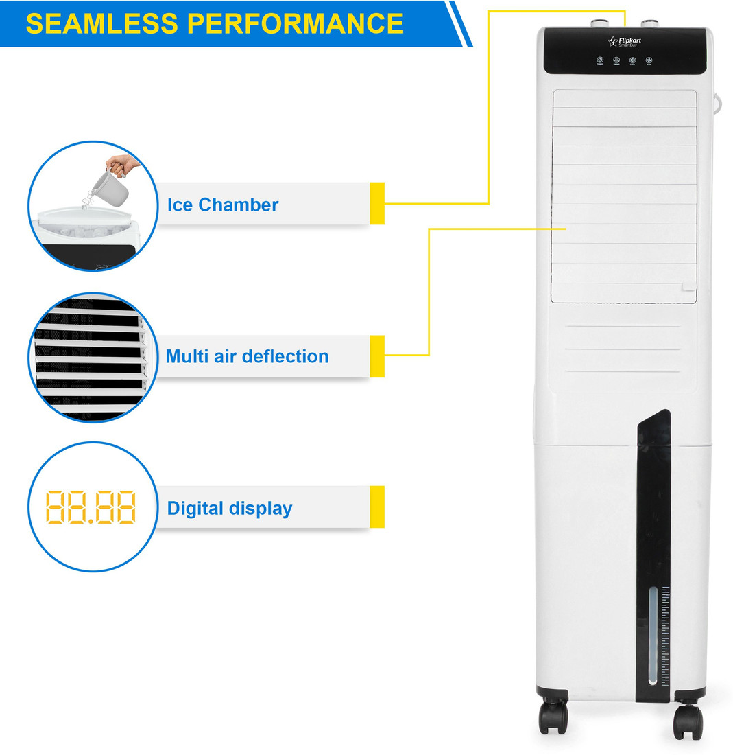 flipkart smartbuy polar tower air cooler