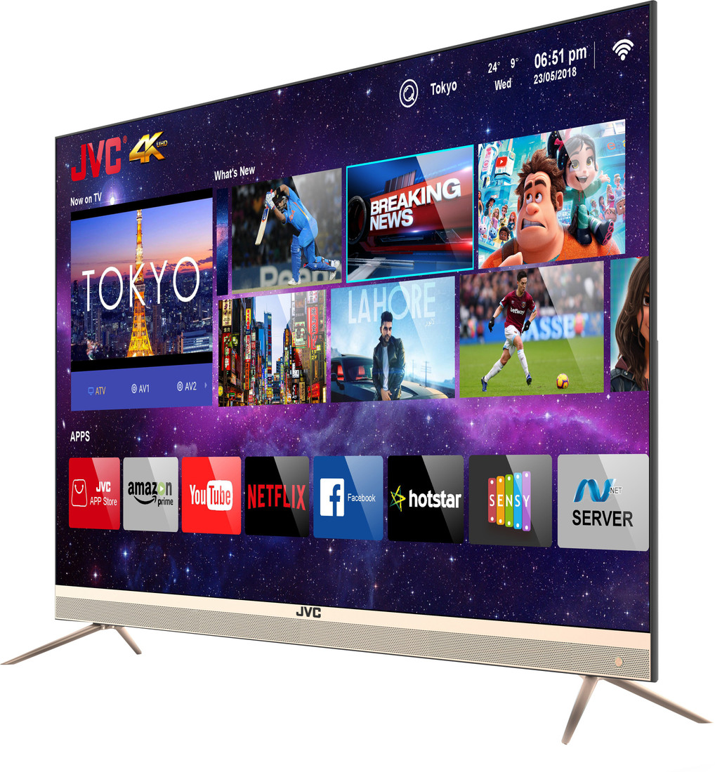 Jvc 140cm 55 Inch Ultra Hd 4k Led Smart Tv With Quantum Backlit Technology Online At Best Prices In India