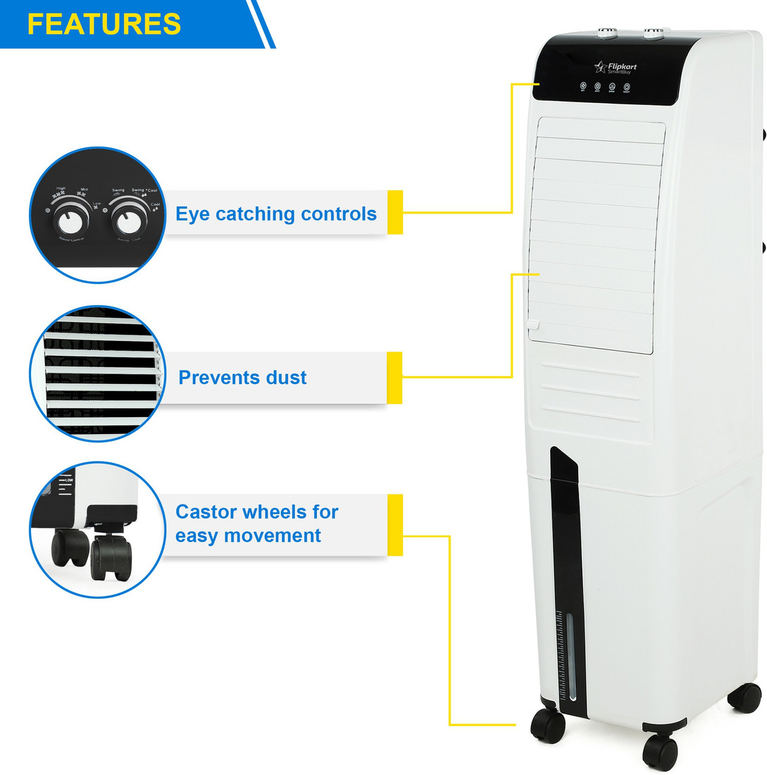flipkart smartbuy polar tower air cooler