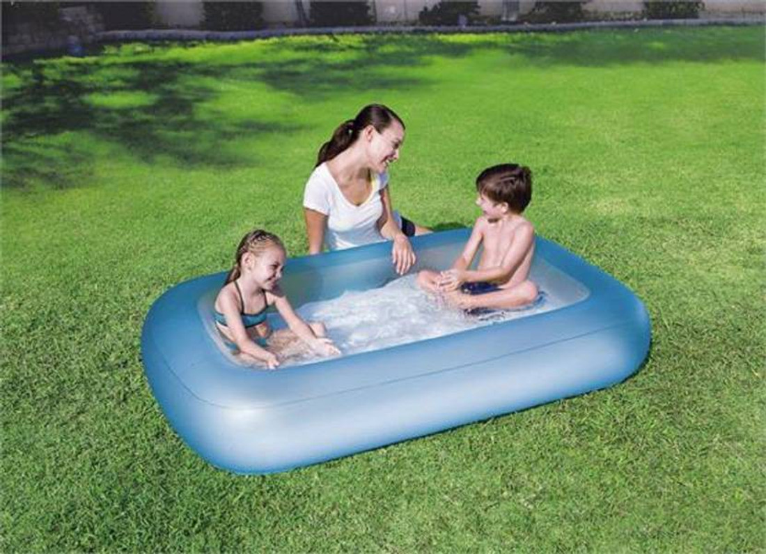 b and q inflatable pool