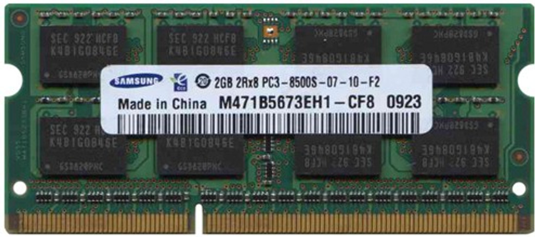Samsung 1066mhz Laptop Ram Ddr3 2 Gb Dual Channel Mac Laptop M471b5673eh1 Cf8 Pc3 8500s Cl7 Samsung Flipkart Com
