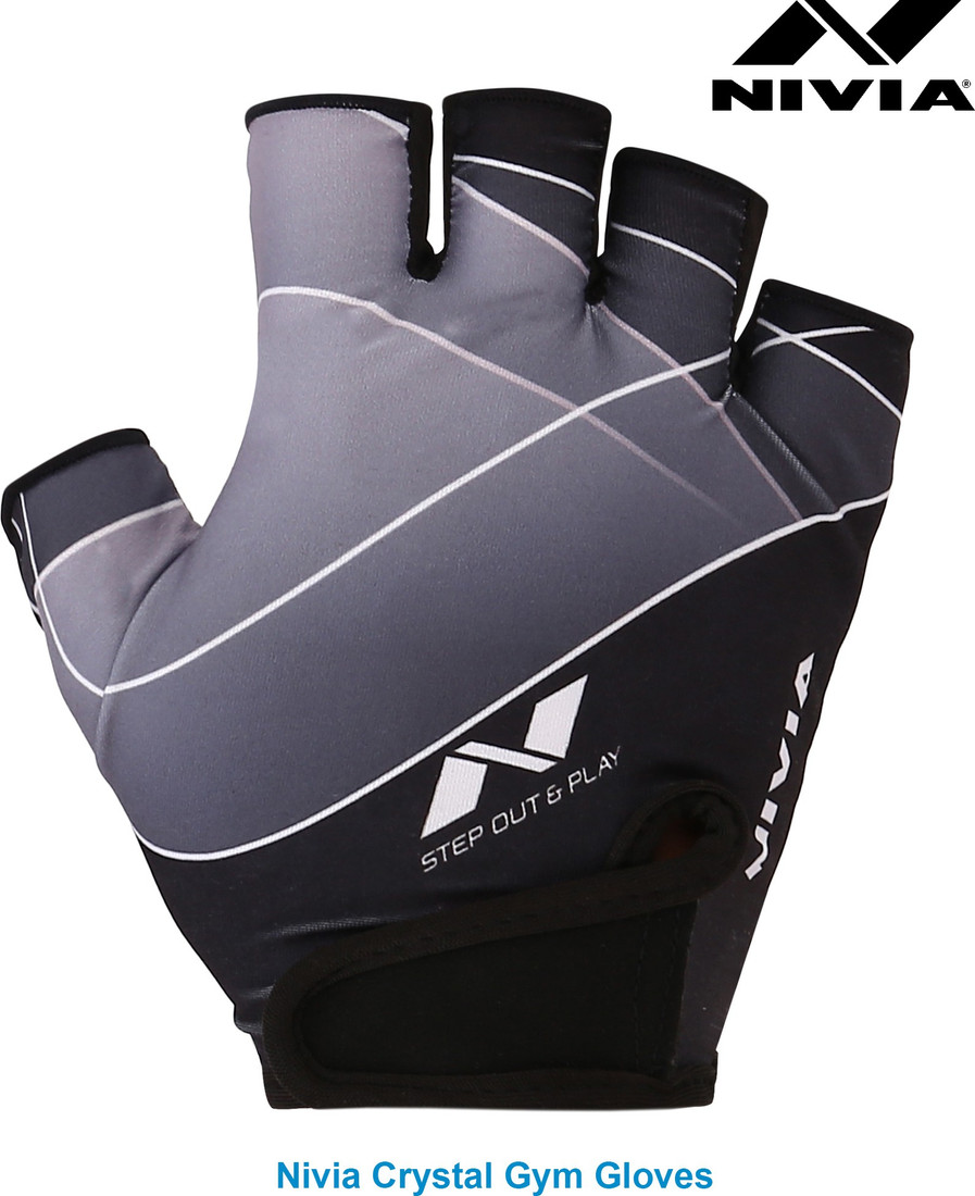 nivia crystal gym gloves