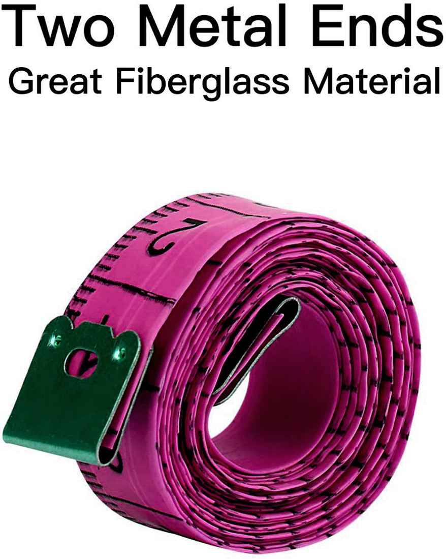 Stealodeal Pink Top Quality 150cm Pack Of 2 Body Measuring