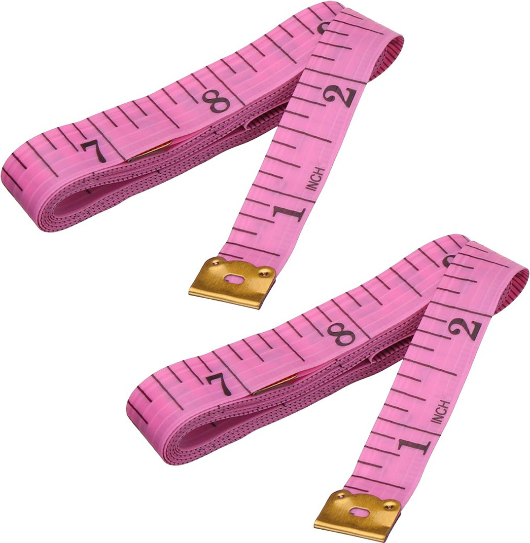 Stealodeal Pink Top Quality 150cm Pack Of 2 Body Measuring