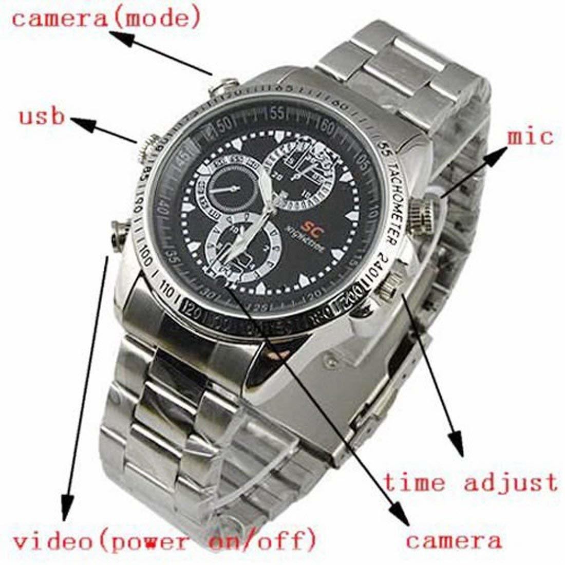 video wrist watch camera