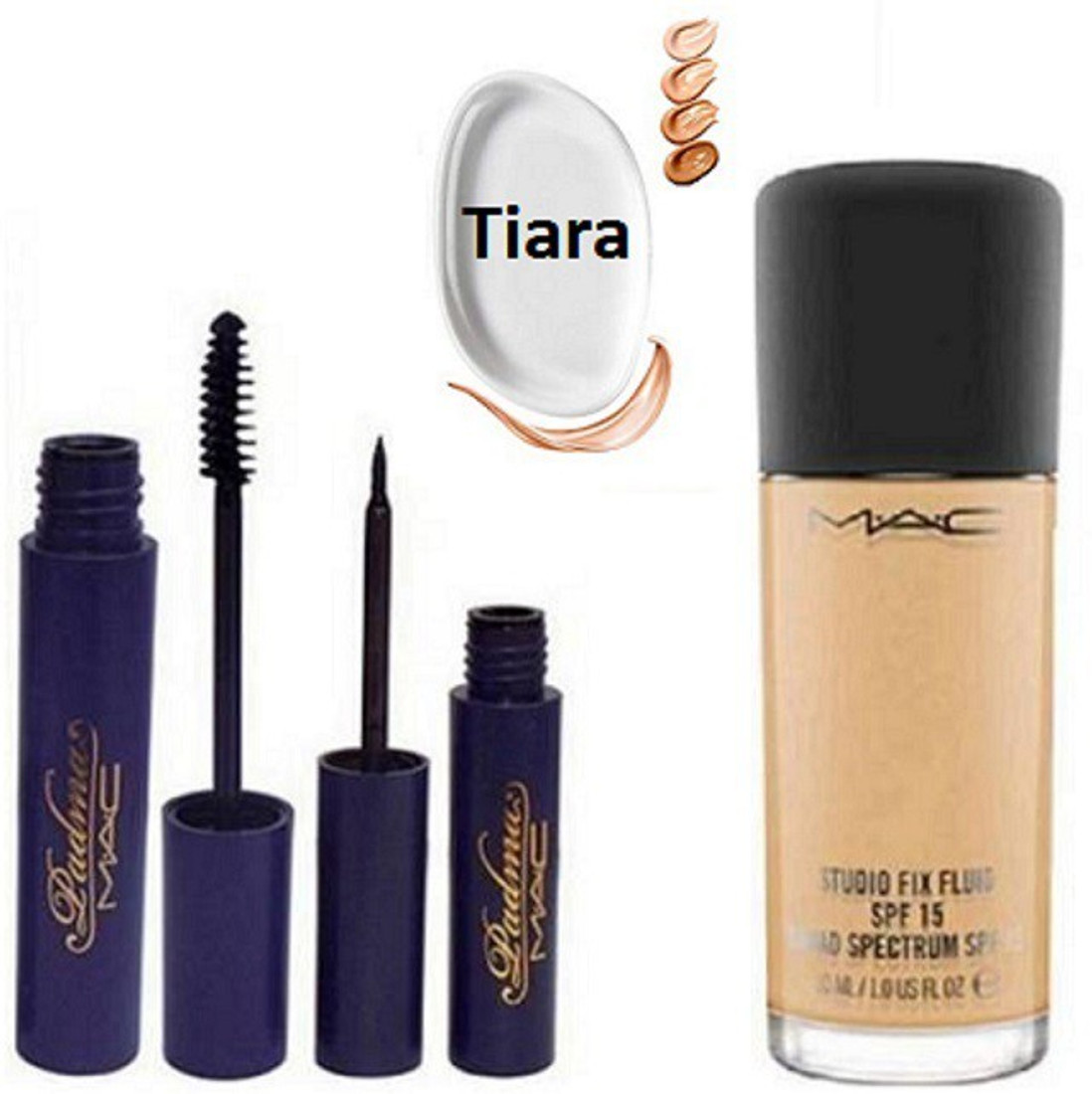 Tiara Silicone Puff Mac Studio Fix Liquid Foundation Padma Eyeliner Mascara Price In India Buy Tiara Silicone Puff Mac Studio Fix Liquid Foundation Padma Eyeliner
