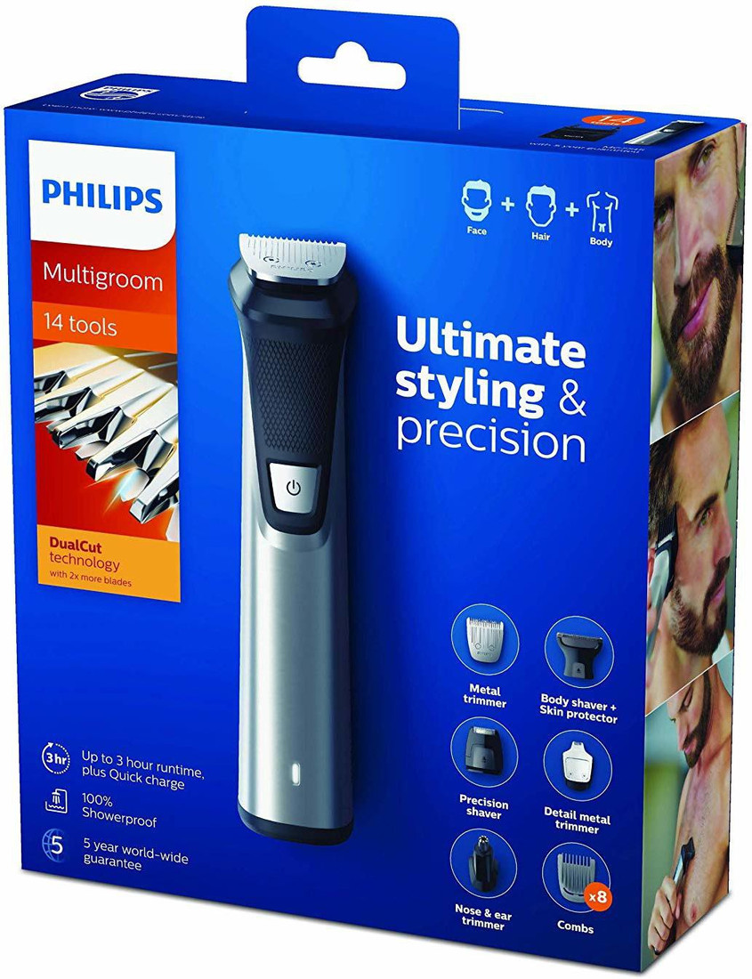 Philips Mg7745 15 Premium Multi Grooming Kit For Men Runtime 180