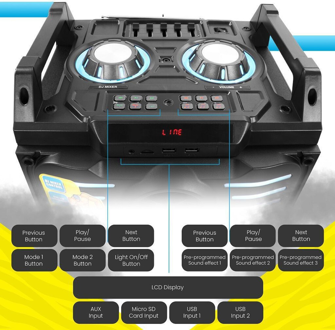 zebronics moving monster x10