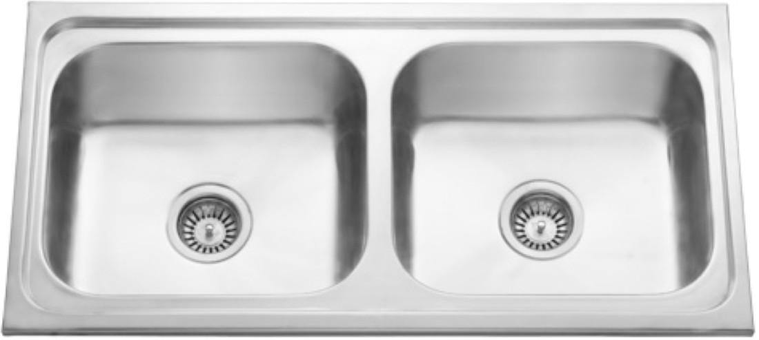 Crocodile Kcw 06 Kcw06 32 X 18 X 8 Double Bowl Kitchen Sink 304 Grade Vessel Sink Price In India Buy Crocodile Kcw 06 Kcw06 32 X 18 X 8 Double