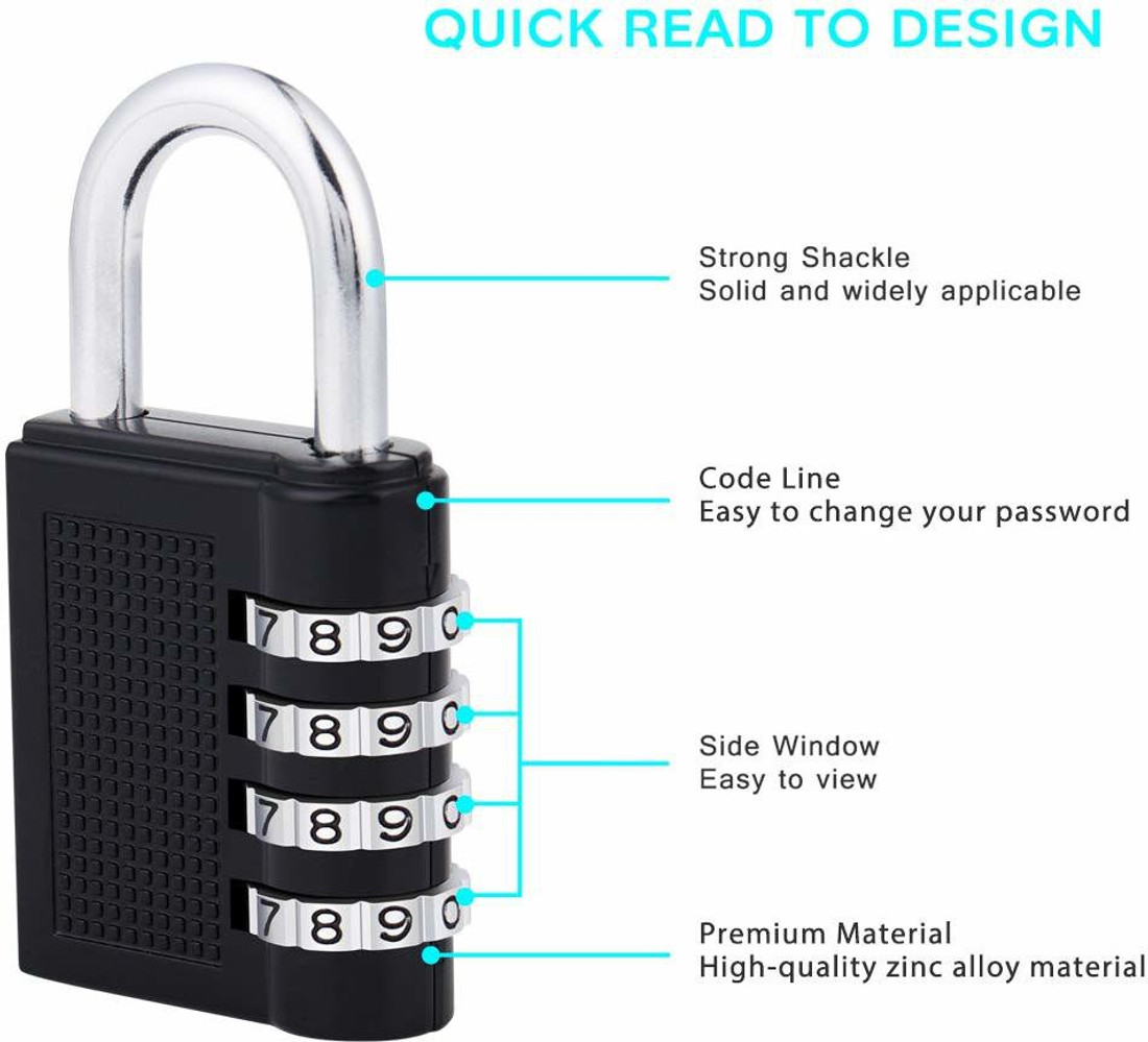 outdoor combination padlock