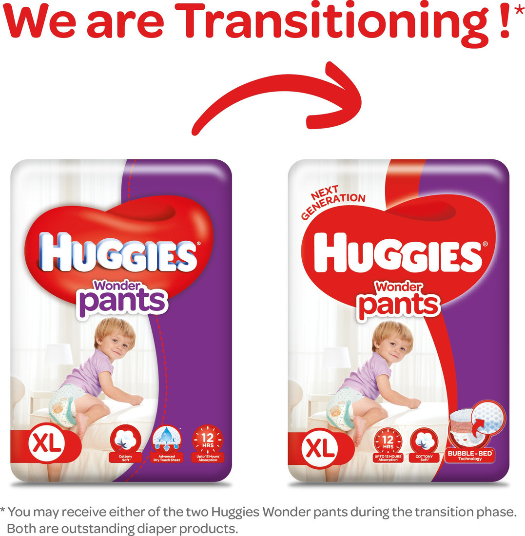 huggies wonder pants xl