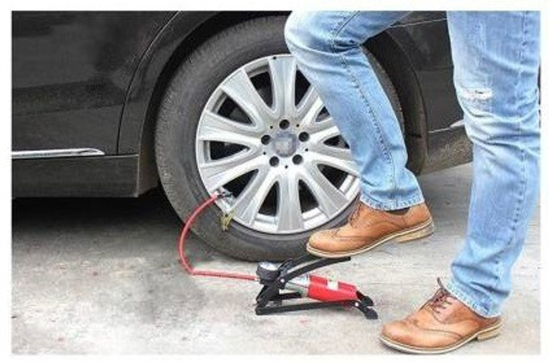 b and q bike pump