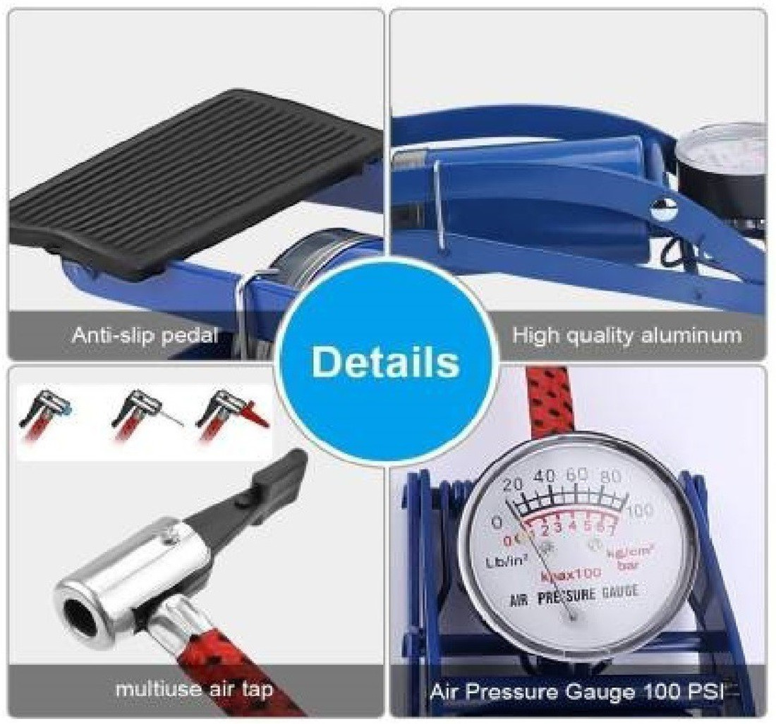 b and q bike pump