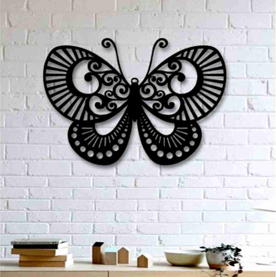 Sanidhya 3d Wall Art Butterfly Wall Decor 20 Black Price In India Buy Sanidhya 3d Wall Art Butterfly Wall Decor 20 Black Online At Flipkart Com