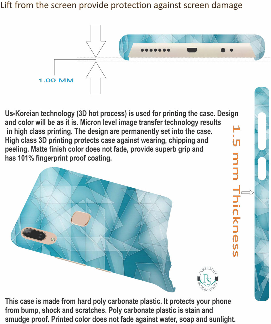 Parikshit Sublimation Back Cover For Gionee A1 Lite Premium 3d