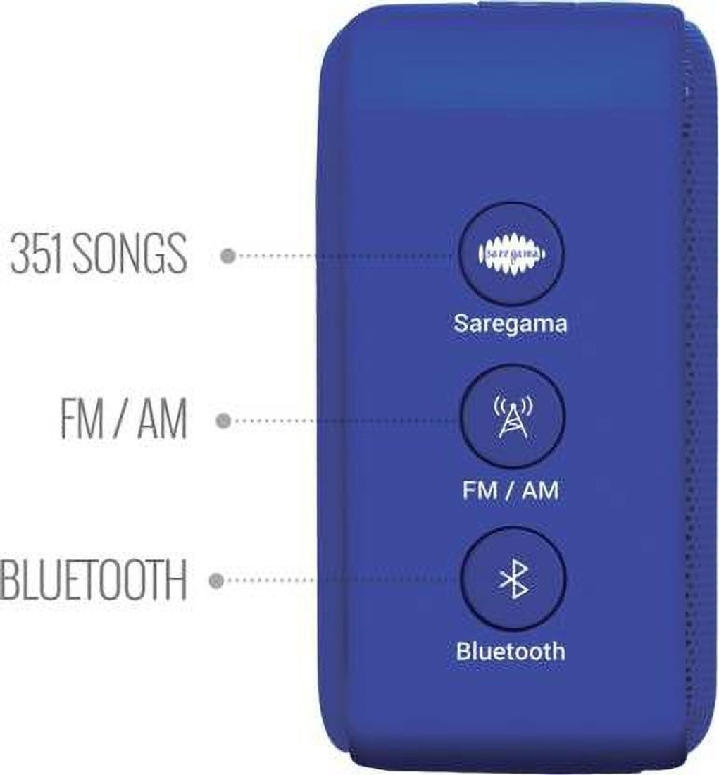 saregama carvaan mini scm02 3 w bluetooth speaker