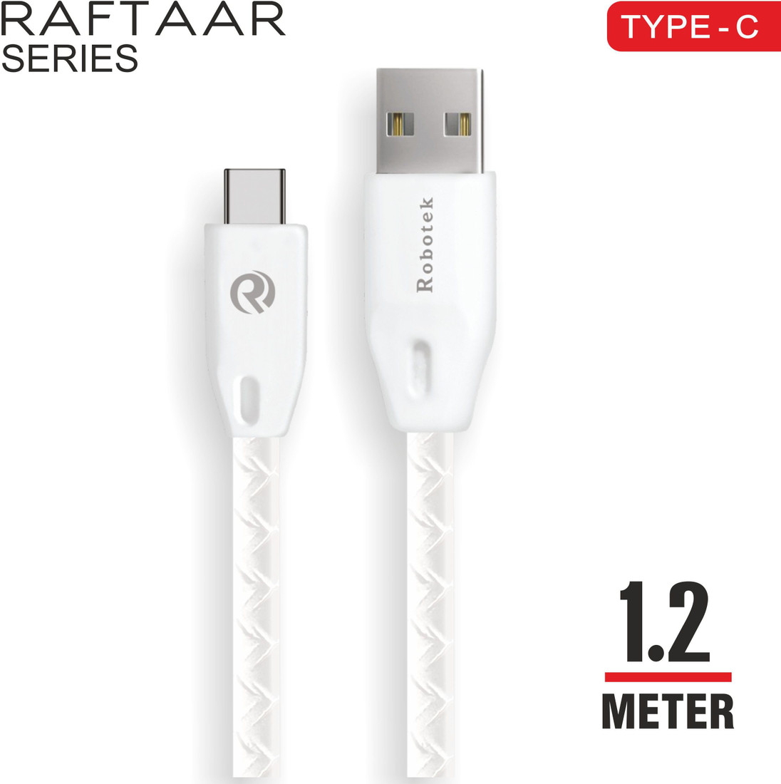 Robotek Dc 109 1 M Usb Type C Cable Robotek Flipkart Com
