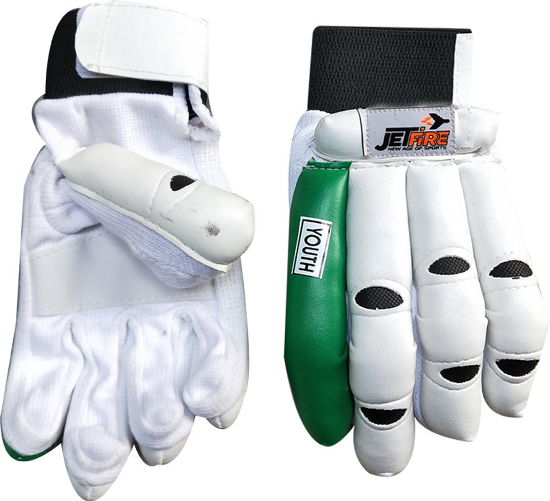 youth green batting gloves