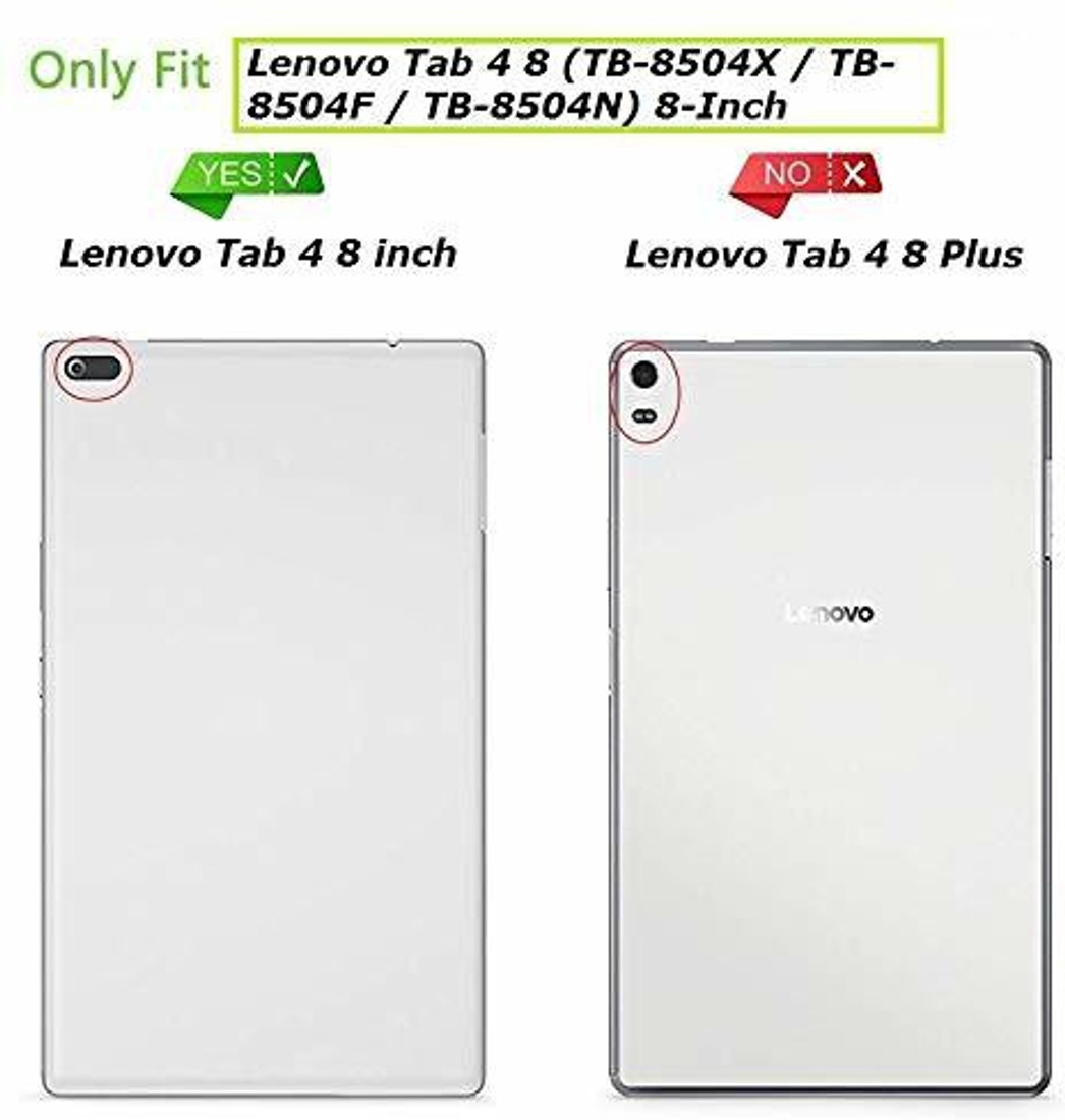 Tgk Flip Cover For Lenovo Tab 4 8 Tb 8504x Tb 8504f Tb 8504n 8 Inch Tablet Genuine Leather Folding Folio Case Tgk Flipkart Com