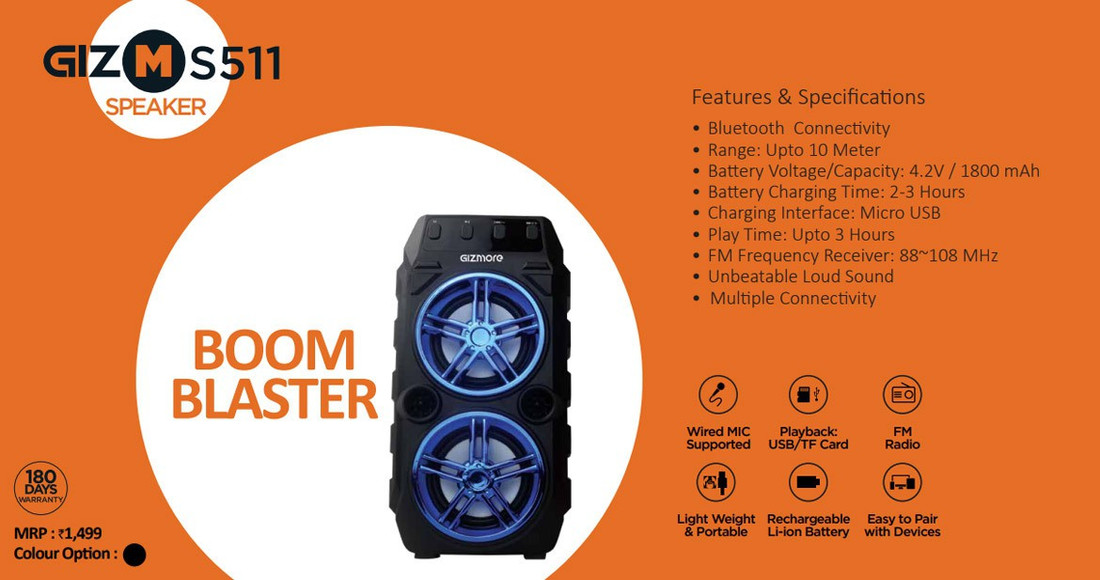 boom blaster speaker