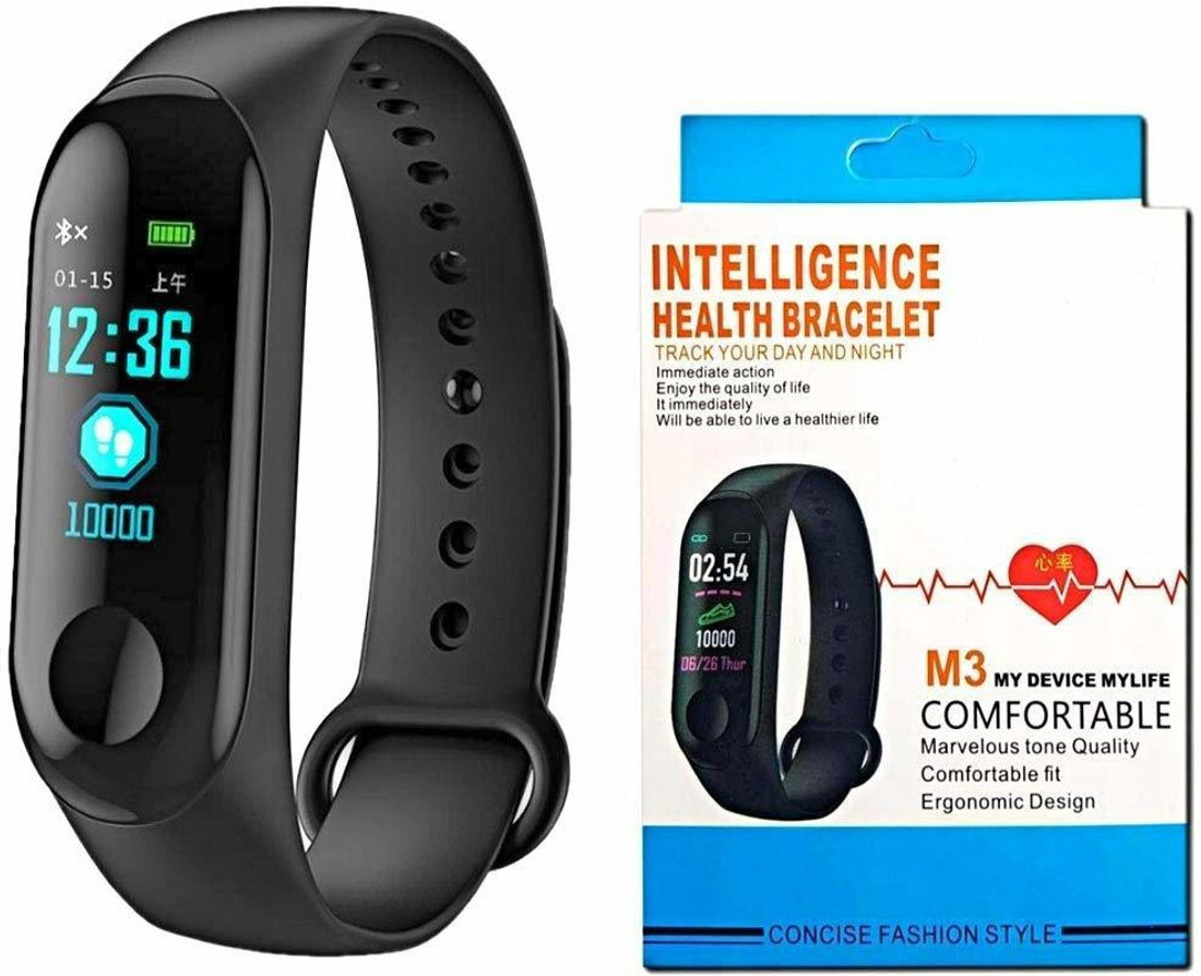m2 waterproof shock proof smart band watch