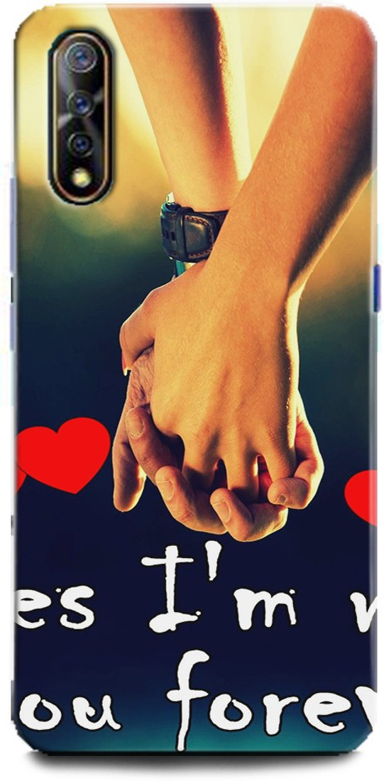 Barmans Back Cover For Vivo S1 Love Sweet Couple Cut Kids