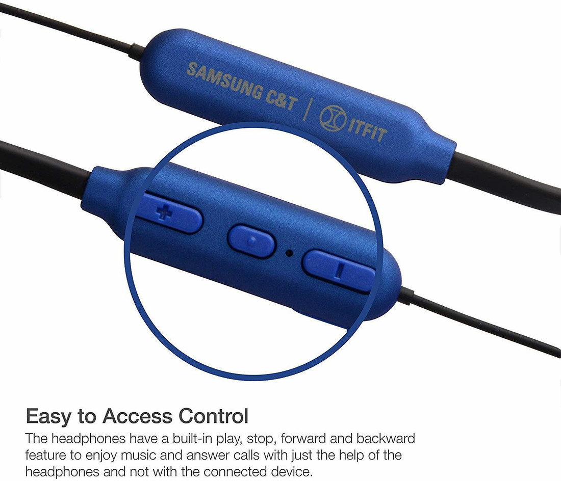 Samsung C T Itfit A08b Gp Oau019sabbi Flexible Neck Band And Handsfree Bluetooth Headset Price In India Buy Samsung C T Itfit A08b Gp Oau019sabbi Flexible Neck Band And Handsfree Bluetooth Headset Online Samsung