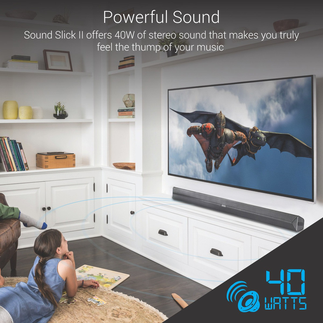portronics sound slick bluetooth soundbar