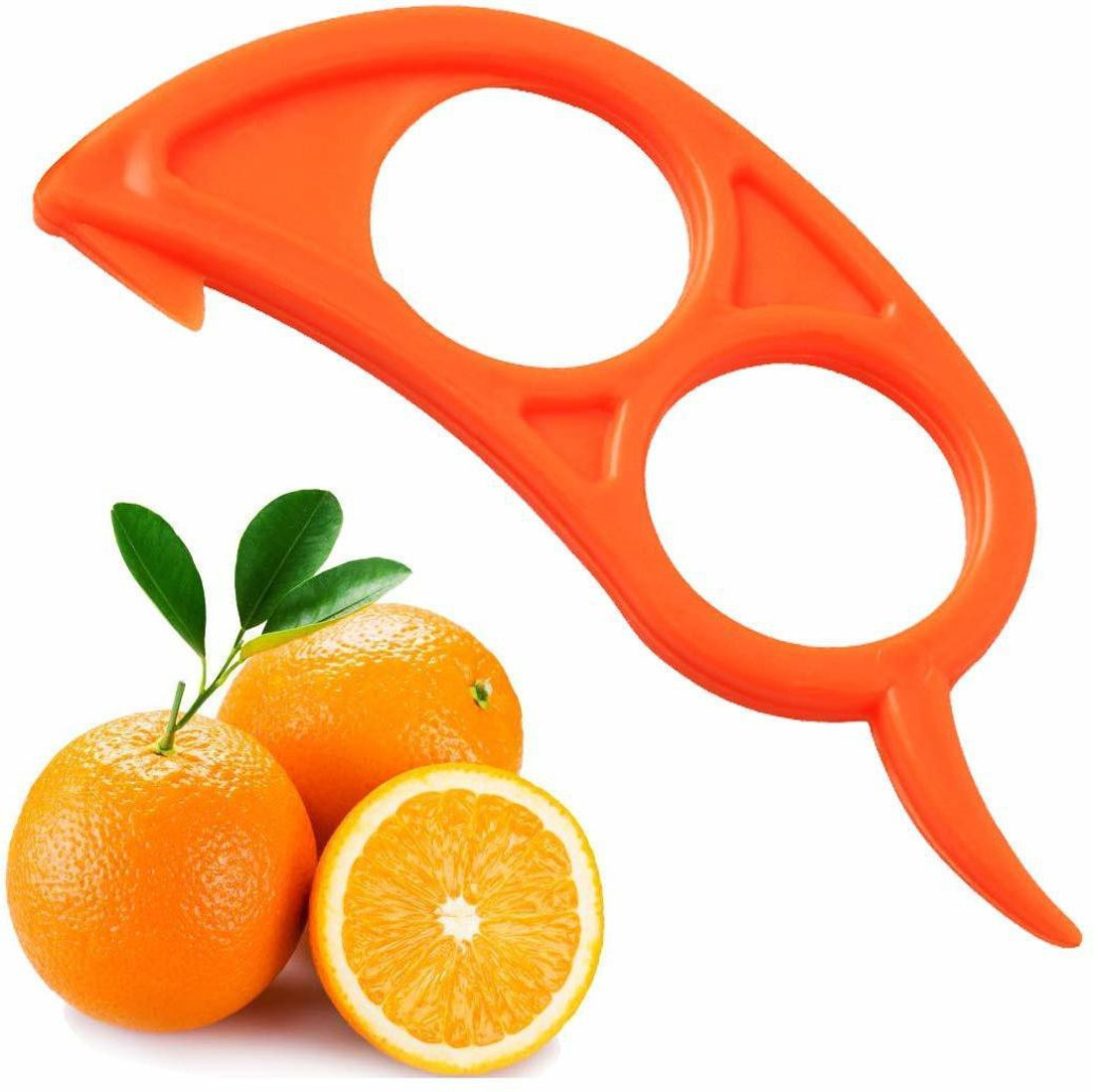 orange fruit peeler