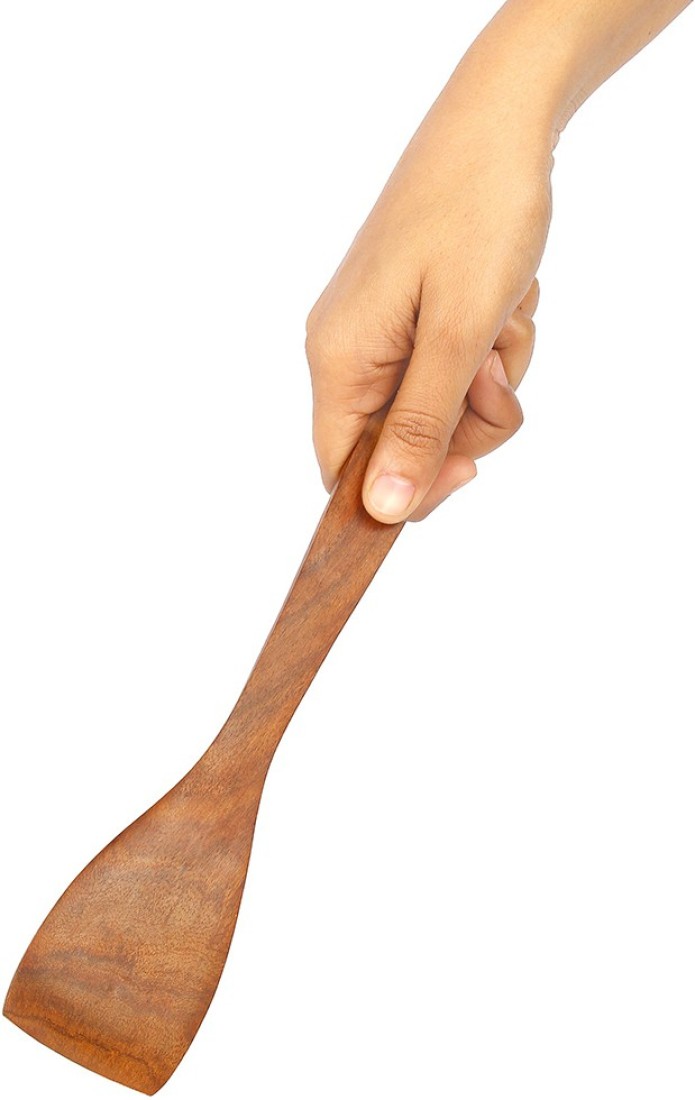 wooden flat spatula