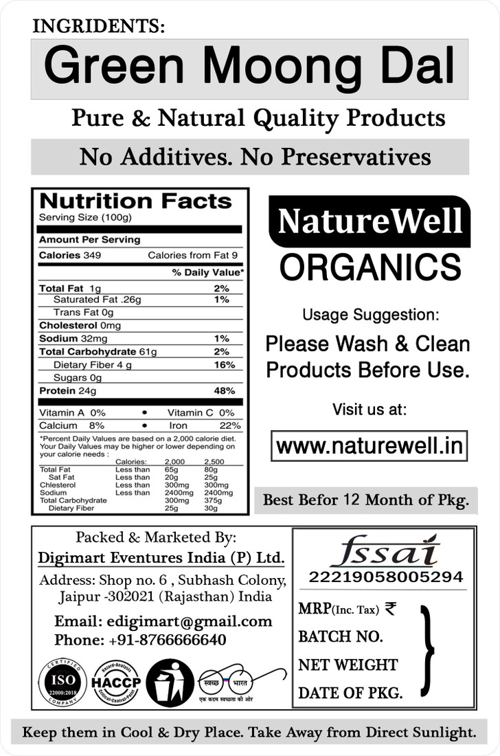 Naturewell Unpolished Green Moong Dal Split Price In India Buy Naturewell Unpolished Green Moong Dal Split Online At Flipkart Com