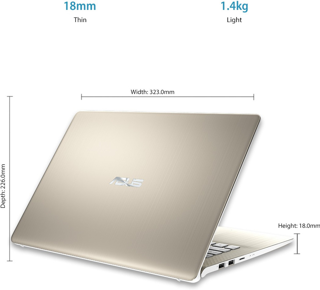 Asus Vivobook S14 Core I7 8th Gen 8 Gb 1 Tb Hdd 256 Gb Ssd Windows 10 Home 2 Gb Graphics S430fn Eb060t Thin And Light Laptop Rs 98990 Price In India Buy Asus Vivobook S14
