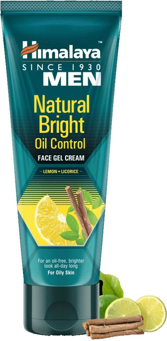 Himalaya Men Natural Bright Oil Control Face Gel Cream 50g Price In India Buy Himalaya Men Natural Bright Oil Control Face Gel Cream 50g Online In India Reviews Ratings Features