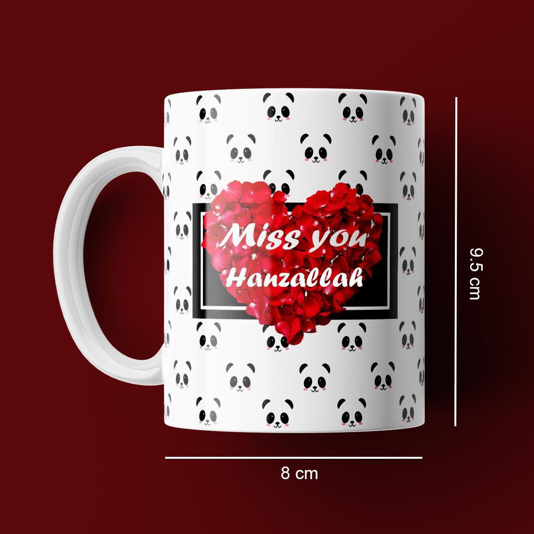 Beautum Model Ebmsu006653 Miss You Hanzallah Name Printed Best