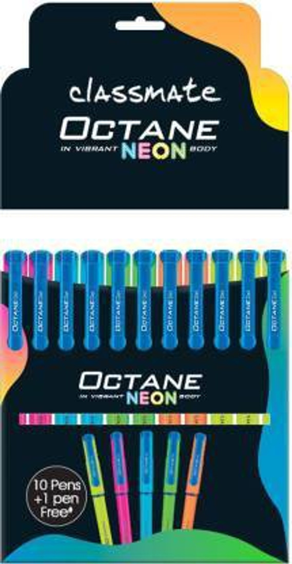neon gel pen pack