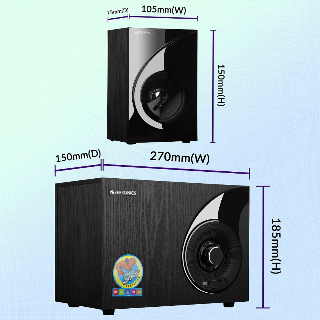 zebronics bt 2494 rucf