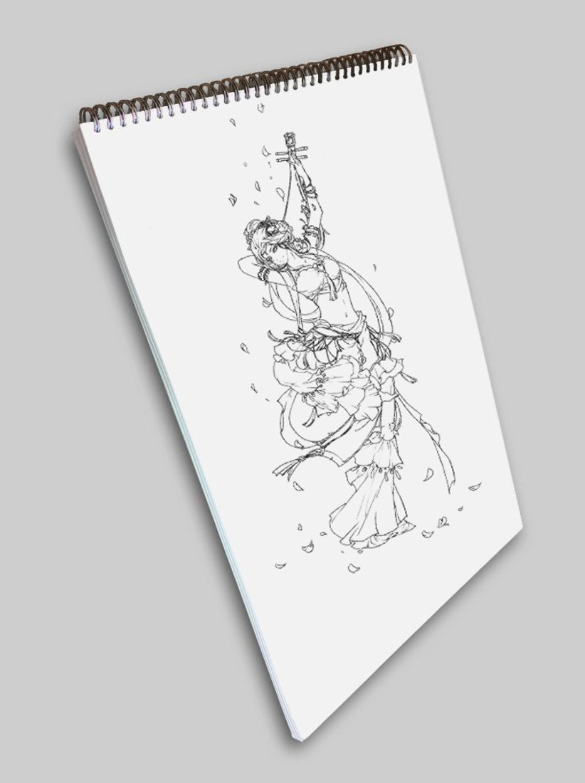 Ventechno Designer Sketch Book Wiro Bound 9 X 12 Inches 100 Pages 50 Sheet Bcom015 Sketch Pad Price In India Buy Ventechno Designer Sketch Book Wiro Bound 9 X 12