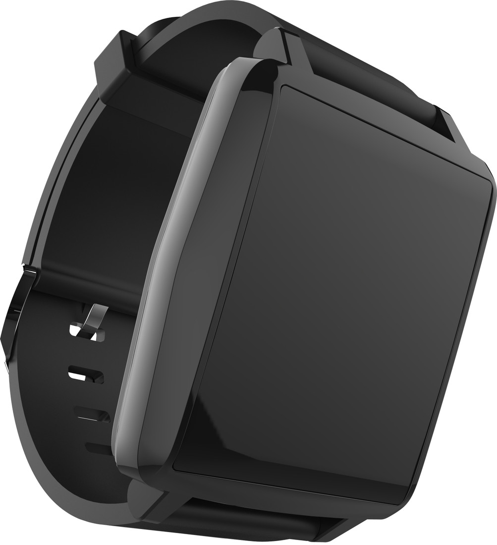 intex irist pro black smartwatch