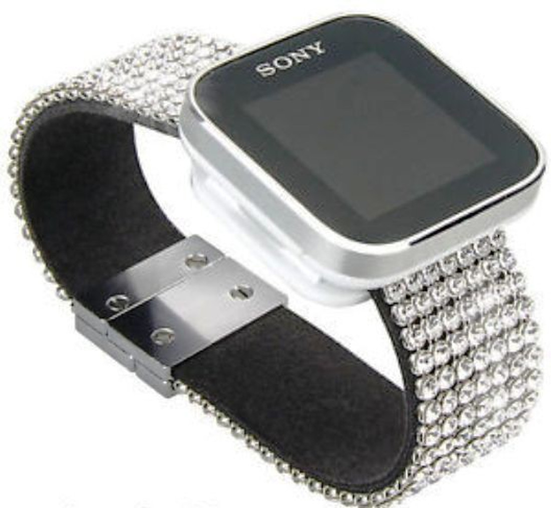 Sony Mn2 Swarovski Belt Smartwatch Price In India Buy Sony Mn2 Swarovski Belt Smartwatch Online At Flipkart Com
