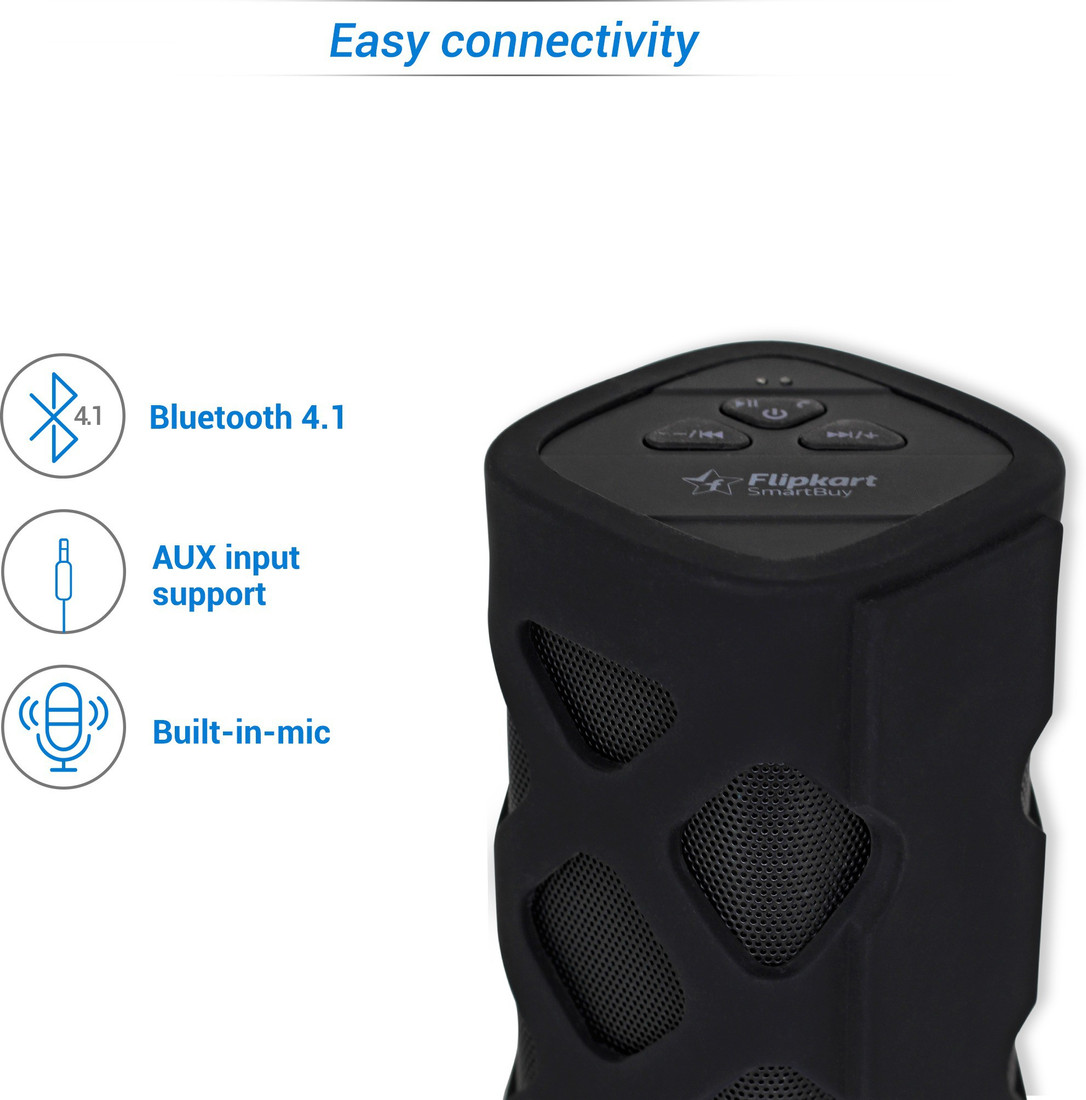 flipkart smartbuy 10w powerful bass bluetooth speaker