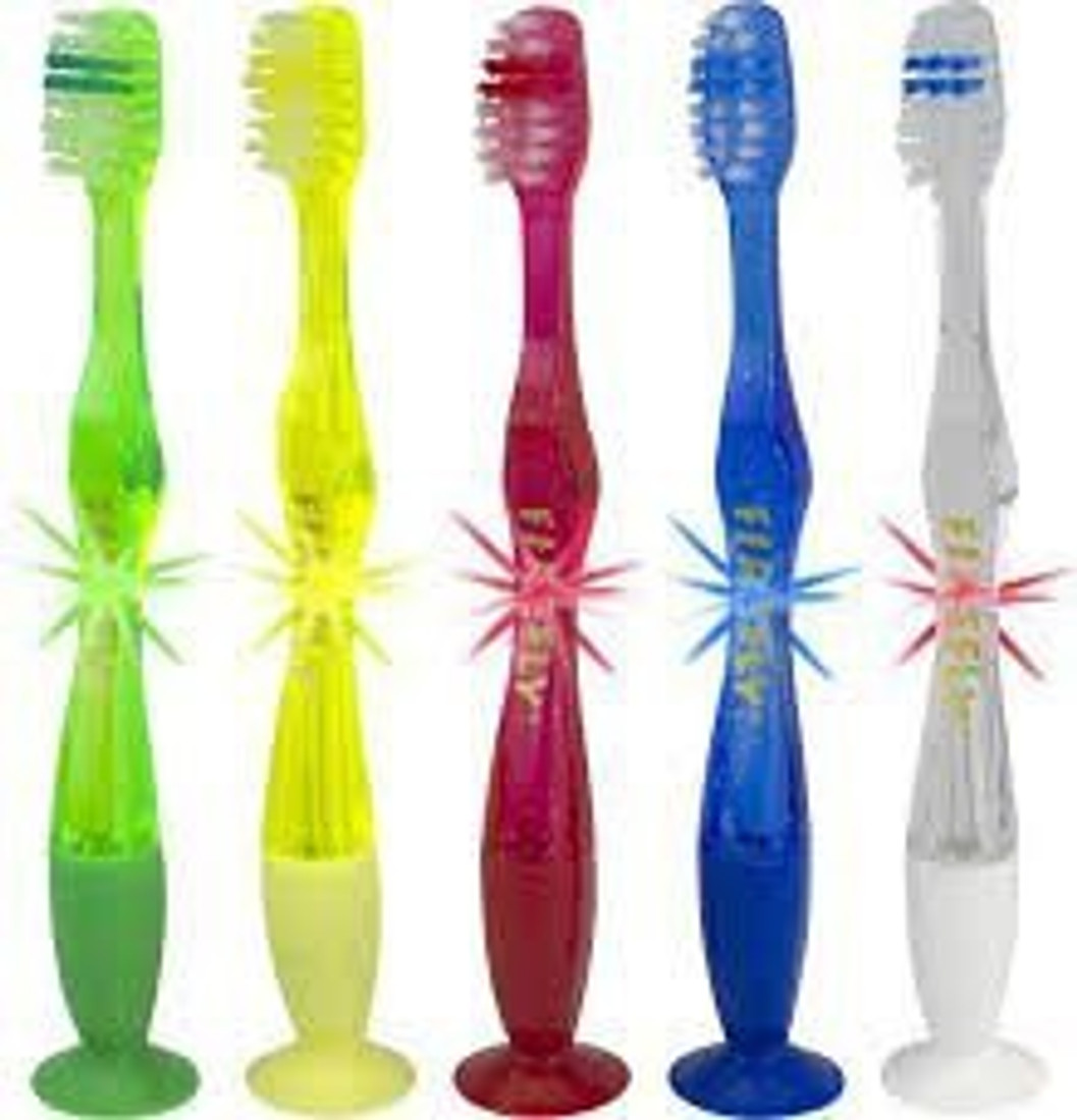 flashing toothbrush