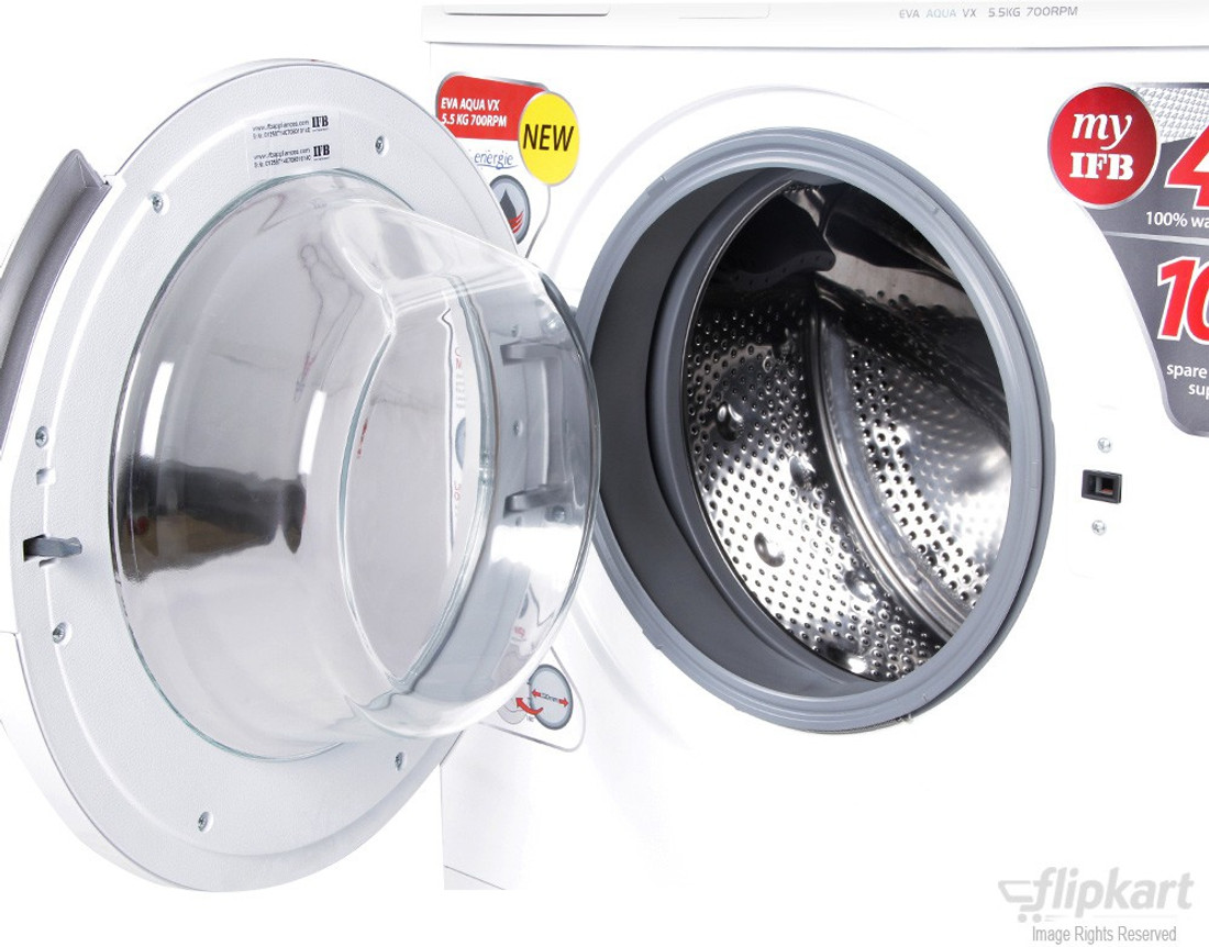 Ifb 5 5 Kg Fully Automatic Front Load With In Built Heater White Price In India Buy Ifb 5 5 Kg Fully Automatic Front Load With In Built Heater White Online At Flipkart Com