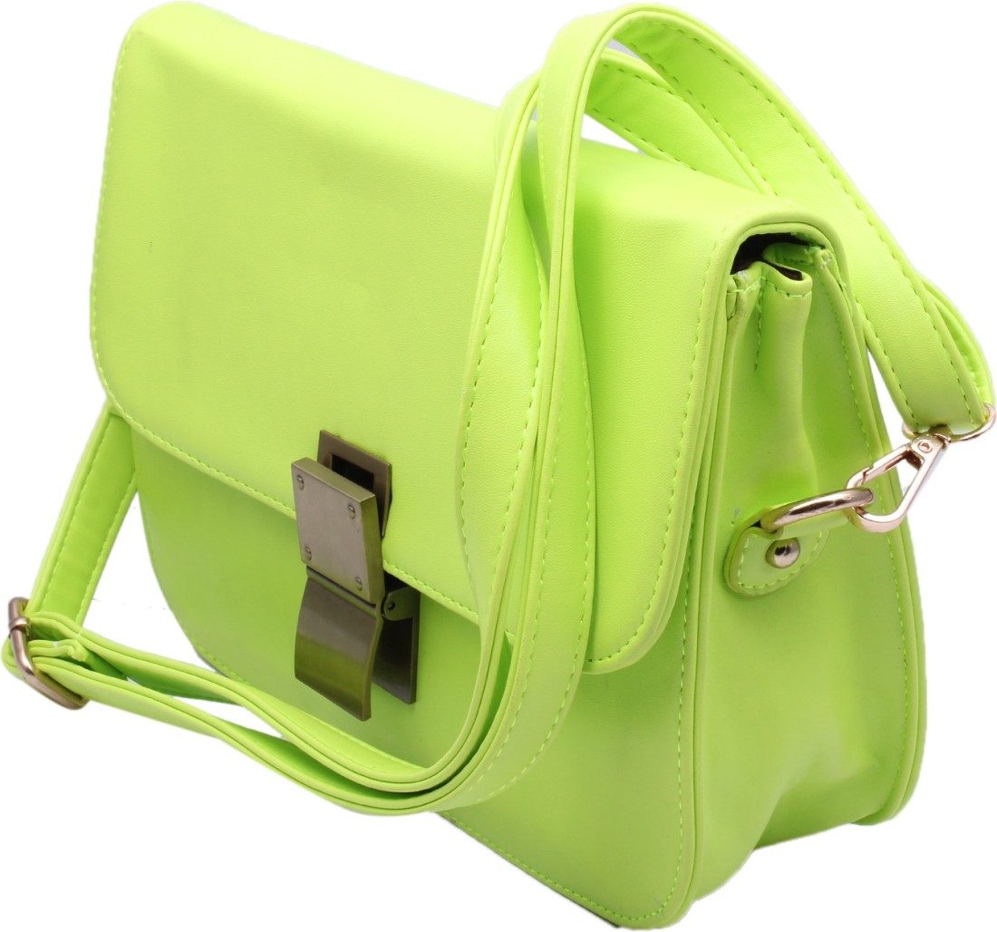 neon sling bag