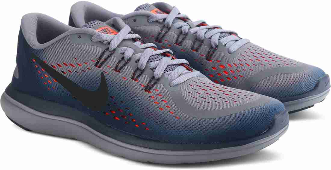 NIKE FLEX 2017 RN Running Shoes - Buy DARK BLUE/DARK OBSIDIAN-NAVY Color NIKE FLEX 2017 RN Running Shoes For Men Online at Price - Shop Online for Footwears