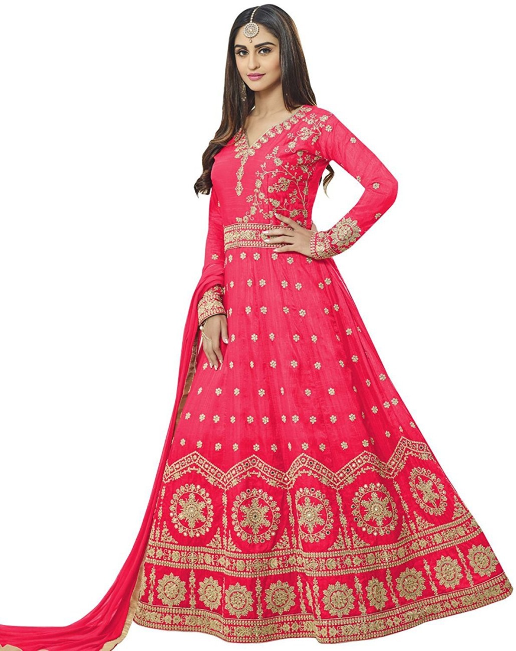 ladies party wear suits on flipkart